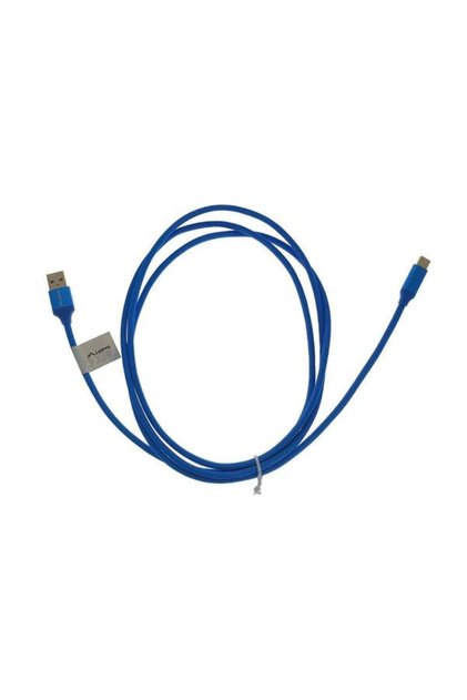Καλώδιο USB Type-C σε USB 2.0, 180 cm, 41820, Γρήγορη φόρτιση 3.0, Υφασμάτινη επίστρωση, Μπλε
