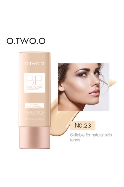 O.TWO.O Nude Effect BB Cream – Lightweight Face Foundation Cream