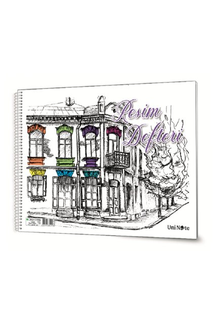 Picture Notebook Spiral Cardboard Cover 15 Yp 24 cm X 34 cm