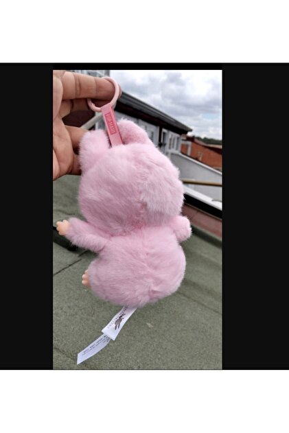 Pop Mart The Monsters Labubu – Have A Seat Serisi – Pembe Peluş