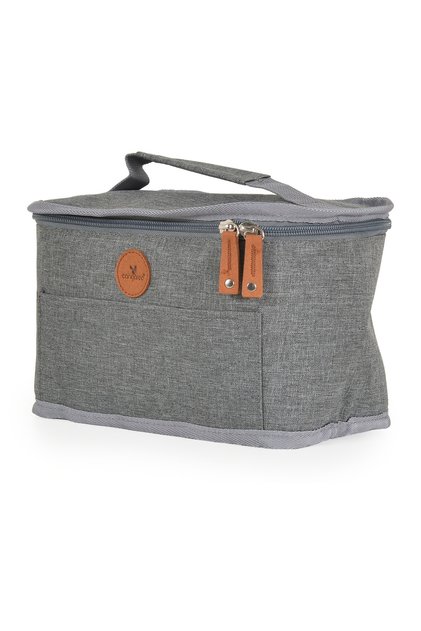 Gentuta mica pentru accesorii bebe Ariela 25x15x15 cm, Gri