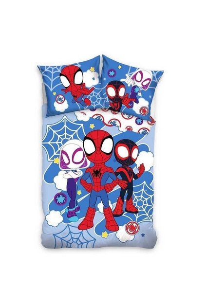 Husă de lenjerie de pat pentru copii Spidey Light 100×135 cm, 40×60 cm