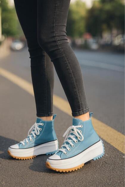Women's Young Girls' Run Star Canvas Sneaker Sports Shoes