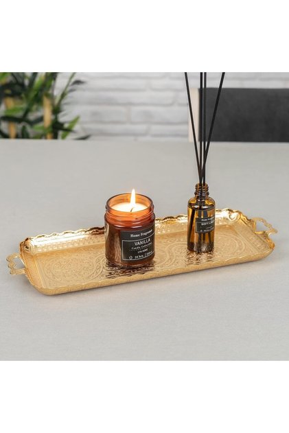 Turkish Ottoman Coffee Tea Drink Serving Rectangular Tray