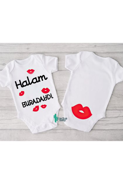 Auntie Abla Yenge Hala Anneanne Babaanne Written Option Kiss Baby Bodysuit
