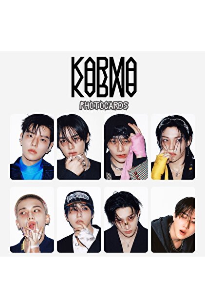 Kpop Dünyasi STRAY KIDS '' Karma '' Photocards Set - Fiyatı, Yorumları