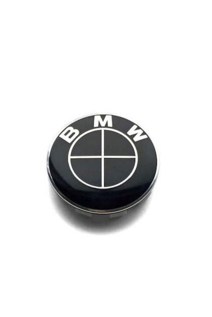Capac jantă BMW 68mm negru complet