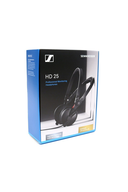 سماعات رأس HD 25 Plus DJ، لون أسود، تصميم فوق الأذن