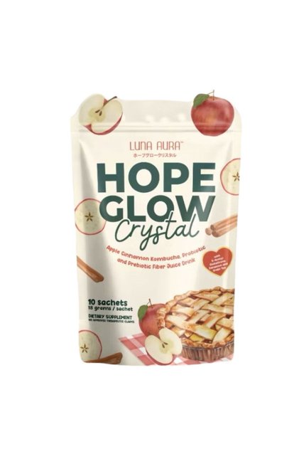 luna aura hope apple cinnamon drink