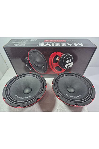 Massive 20cm Midrange – MS-M8J 400w 150 Rms Midrange Hoparlör
