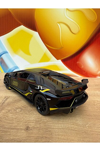 scntoys LAMBORGHİNİ AVENTADOR SVJ DİECAST MODEL ARABA SESLİ IŞIKLI