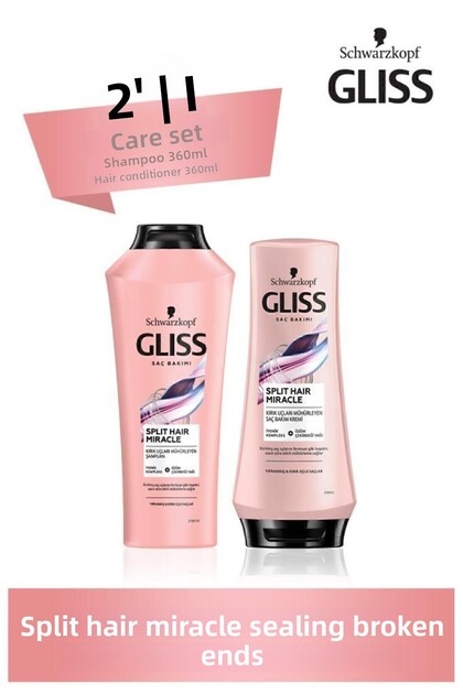 Split Hair Miracle Shampoo 360 ml Split Hair Miracle Conditioner 360 ml