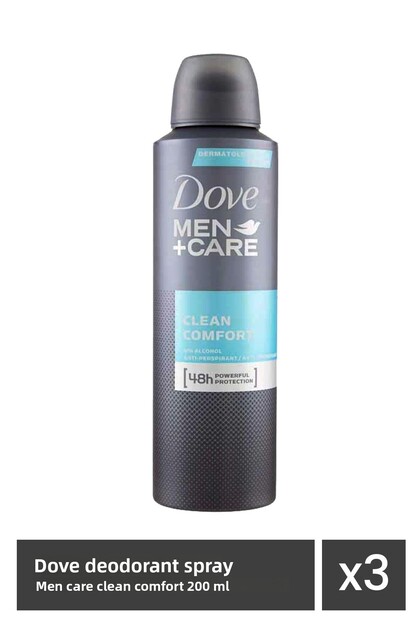 DOVE ΑΠΟΔΟΤΙΚΟ 200ML ΓΙΑ ΑΝΔΡΕΣ ΚΑΘΑΡΗ ΑΝΕΣΗ x 3 τεμάχια