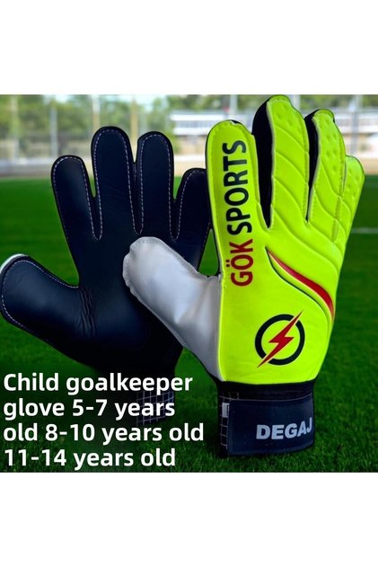 Degaj Kids Kidz Goalkeeper Goalkeeper Gloves Goalkeeper Gloves with Wrist Bandage