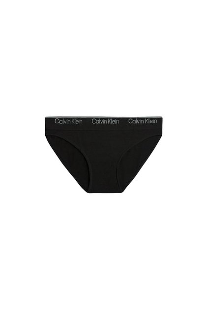 Kadın Calvin Klein İmzalı Elastik Bantlı Siyah Külot 000QF7096E UB1
