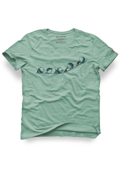 Unisex Design Tshirt Sisyphus Design T-Shirt