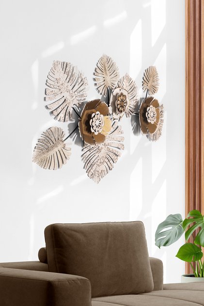 Tropical Metal Duvar Tablosu, Ev Ofis Otel Duvar Panosu