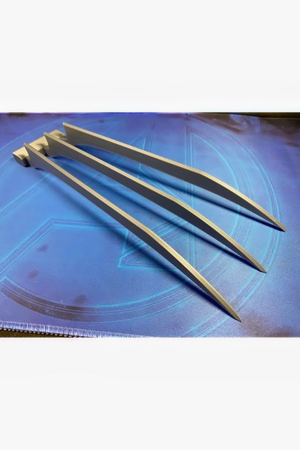 Wolverine Pençesi – 3D Baskı PETG Cosplay & Dekoratif Aksesuar (Sağ + Sol Set)