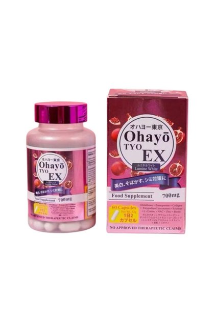Ohayo tyo lumine white 60 capsule