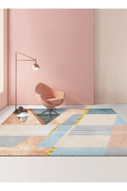 Modern Living Room Rug Soft Anti-slip Floor Carpet Contemporary Floor Rugs for Living Dining Bedroo