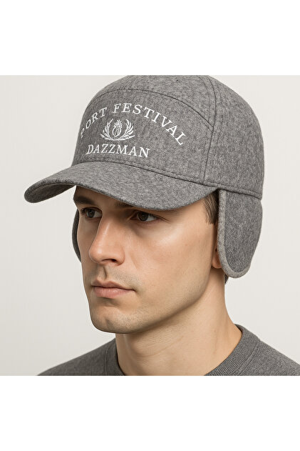 Ear Nape Protective Cap Hat - Thick Winter Hat - Cashew Hat