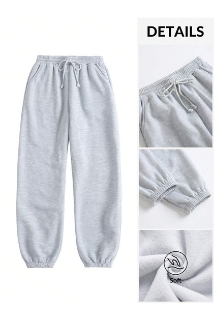 Women's Rubber Leg Sweatpants - Jogger Sweatpants