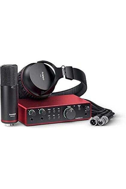 Focusrite Scarlett Solo Studio Gen 4 Kayıt Paketi - Fiyatı, Yorumları