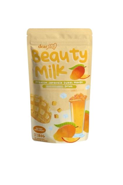 face beauty milk mango flavor 10 sachets 180g