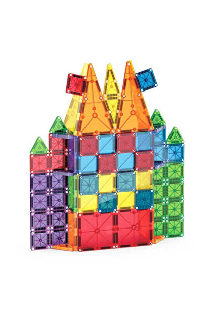 Magna Tiles Magna-Tiles Magna-Tiles Combo + microMAGS - 62 Parça