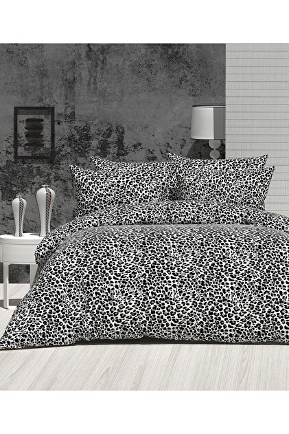 Double Size Siberian Pattern Duvet Cover Set (with Elastic Sheet)