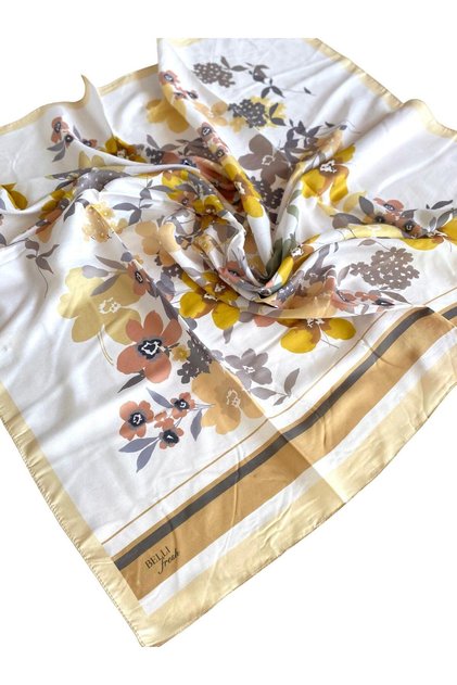 Fresh Nova Scarf 1011-05 Yellow Mixed Pattern 49746