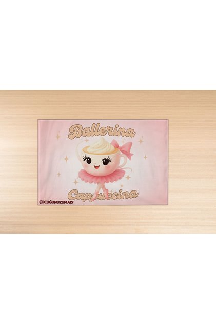 Ballerina Cappuccino Patterned Nutrition Cover for Children