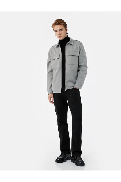 Normal Bel Pamuklu Straight Fit Jean Pantolon - Mark Jean