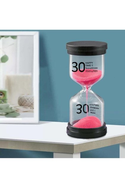 Hourglass Timer, 30 Minutes Sand Glass Timer Clock for Kitchen Home Office Classroom Decoration 10c