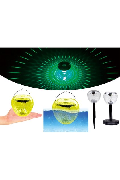 Lumini solare plutitoare pentru piscine, spații verzi, alei de acces. LED-uri, 7 culori