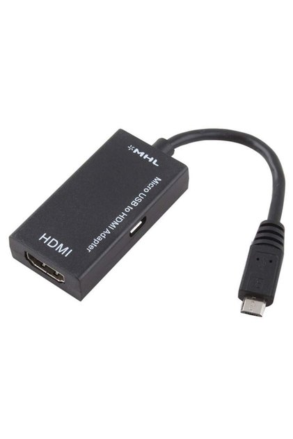 Adaptor MHL (tata) - HDMI (mama), micro USB-B