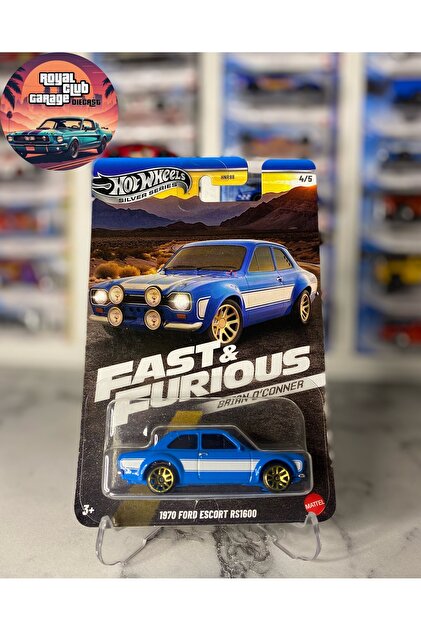 HOT WHEELS Silver Series Premium Fast And Furious Uzun Kart Brian
