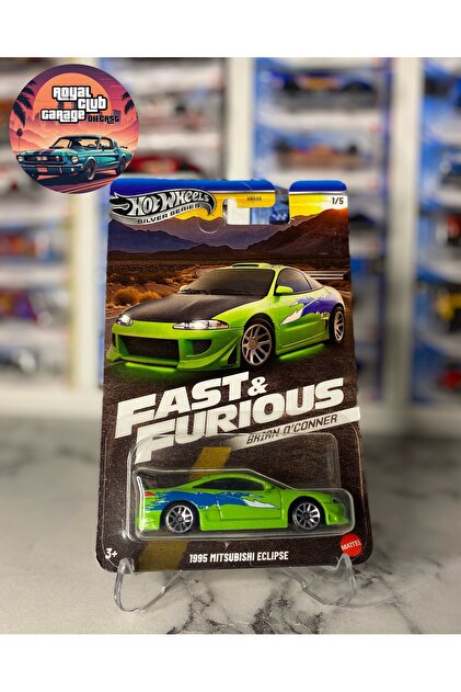 HOT WHEELS Silver Series Premium Fast And Furious Uzun Kart Brian