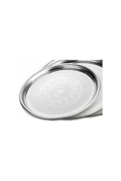 62 cm No 13 Stainless Steel Sini Tray Guaranteed for Life Tableware Dinner Tray Super Chromed