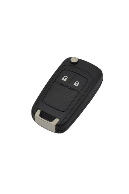 Carcasa cheie auto, compatibila Chevrolet Vauxhall, 2 butoane, negru