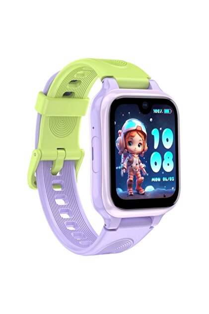 4G Akıllı Çocuk Saati, İnce Tasarım, Yapay Zeka, AMOLED, IP68, Görüntülü, Sesli, Konum SW-KIDS