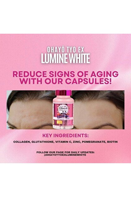 OHAYO Tyo EX Lumine White Food Supplement- Trendyol