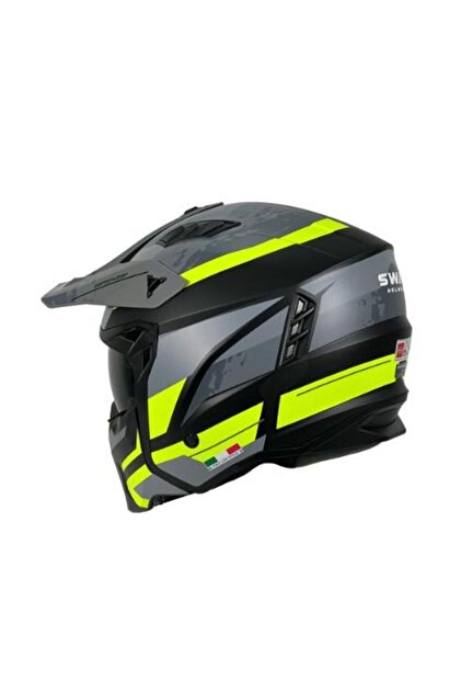 Sway X1-X Seul Track Modüler Full Face Çene Sökülebilen Motosiklet