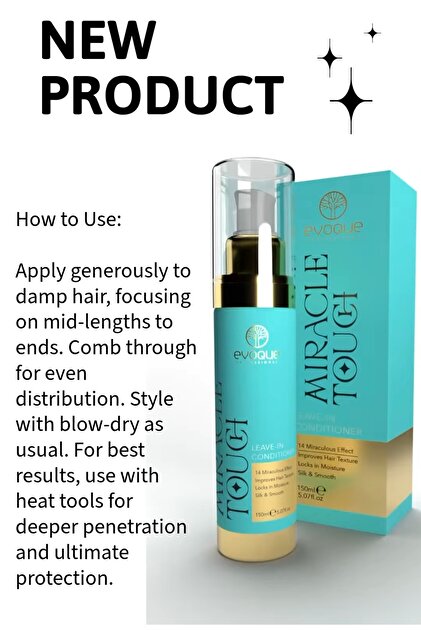 EVOQE Evoque Miracle Touch Conditioner / Yıpranmış Saçlar Onarıcı