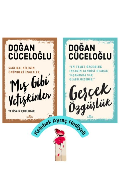 Mış Gibi Yetişkinler / Gerçek Özgürlük 2 Kitap Kelebek Auraç Hediyeli