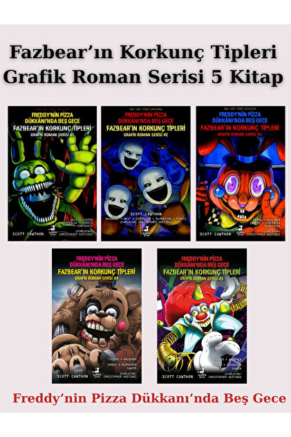 OLİMPOS ÇOCUK Fazbear'in Korkunç Tipleri Grafik Roman Serisi 5