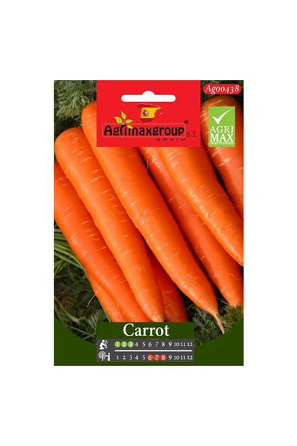 Carrot Premium Quality Seeds (Made in Spain)