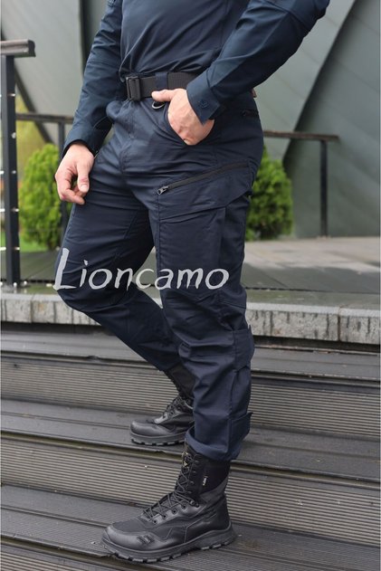 Pantaloni tactici „OPERATION” Navy blue elastici Ripstop Jandarmerie/politie