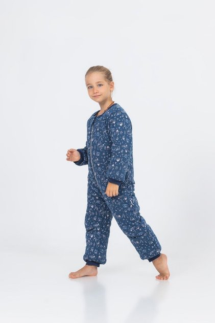 Girl Boy Thick Fiber Filled Premium Quality 2.5 Tog Patterned Sleeping Bag