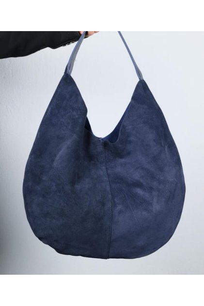 Suede Leather Bag Double Sided Use